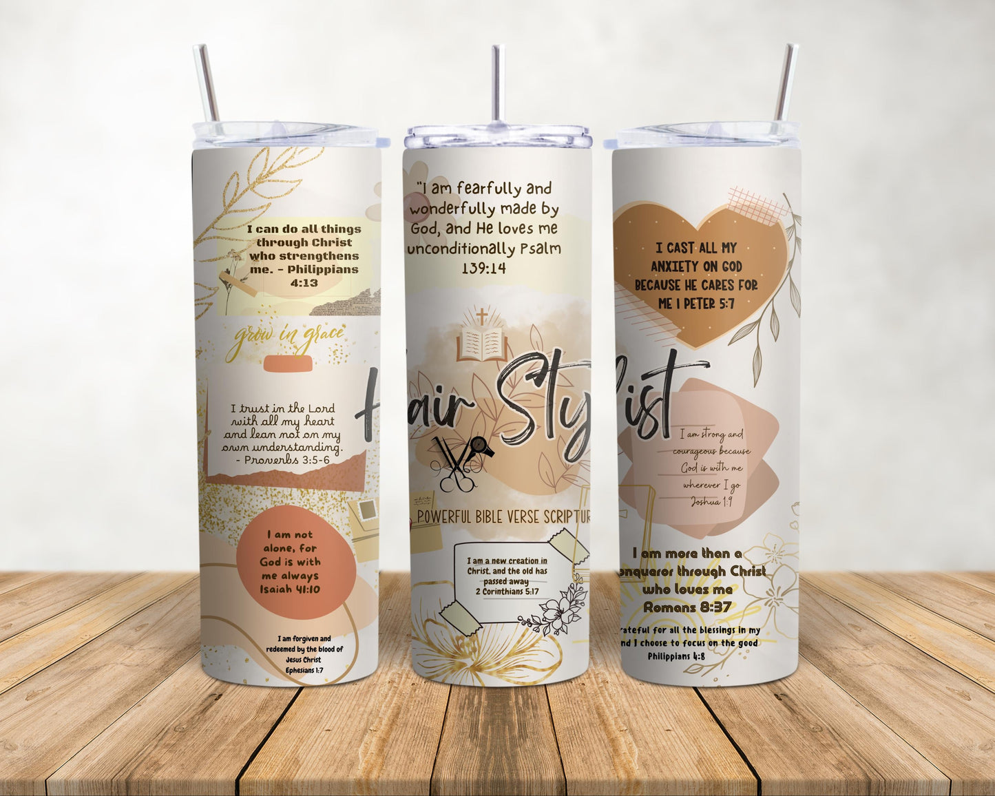 Hair Stylist Tumbler Cup – Personalized 20oz Stainless Steel Coffee Tumbler with Sliding Lid – Perfect Gift for Hairdressers