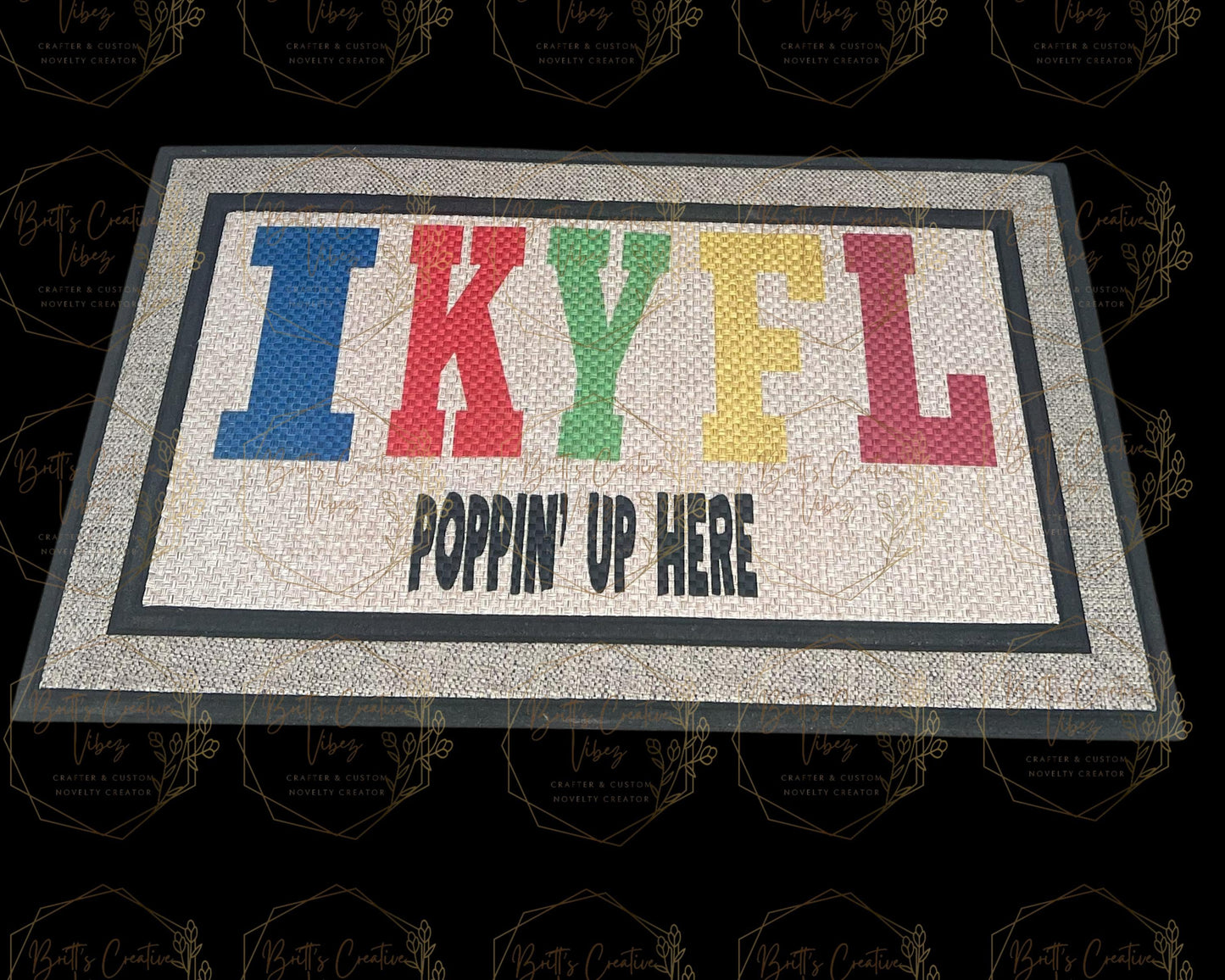 Custom Doormat - IKYFL Funny Welcome Mat | Personalized Home Decor