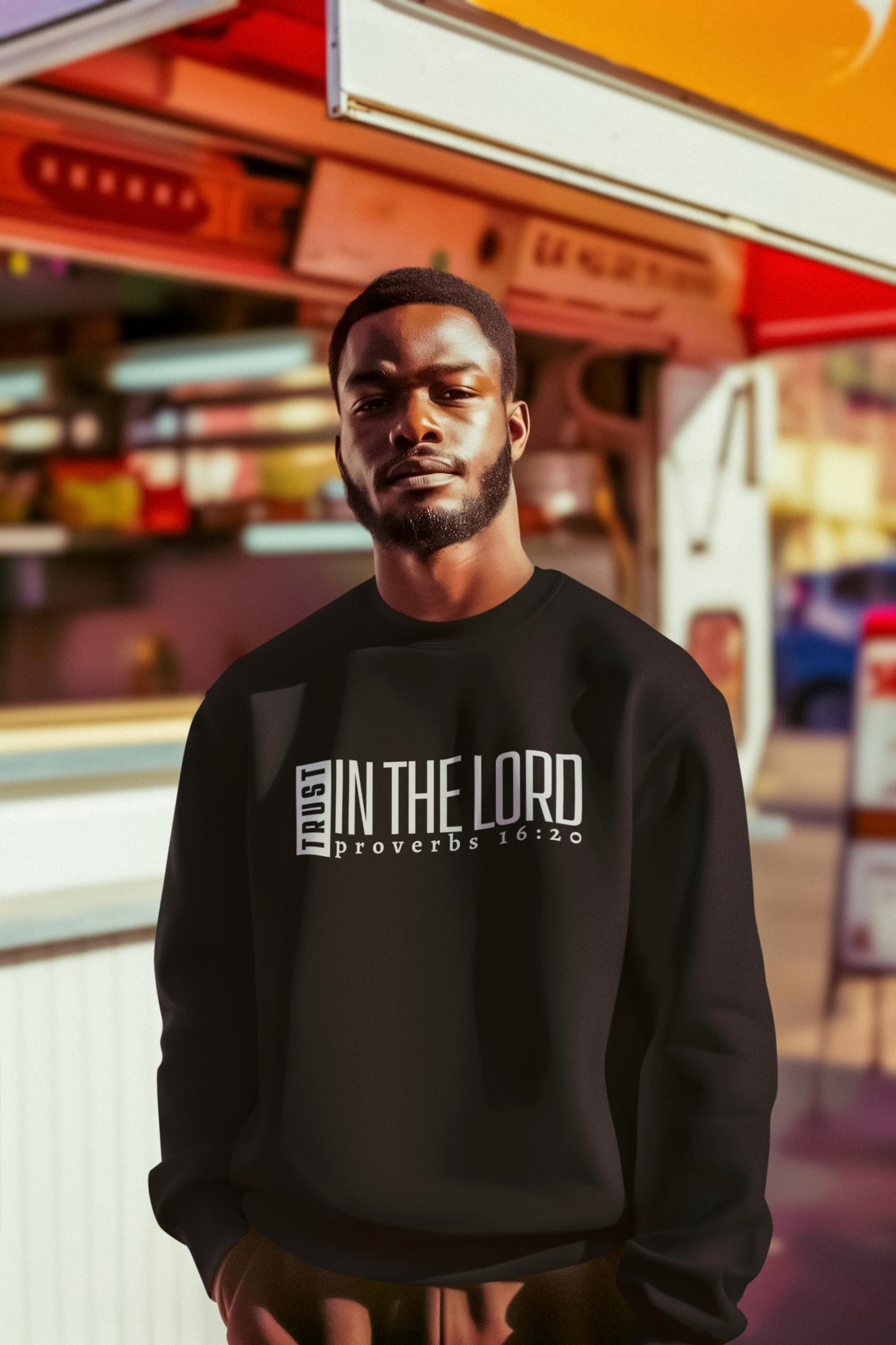 Trust in the Lord Sweatshirt | Christian Faith Tee | Inspirational Religious Apparel