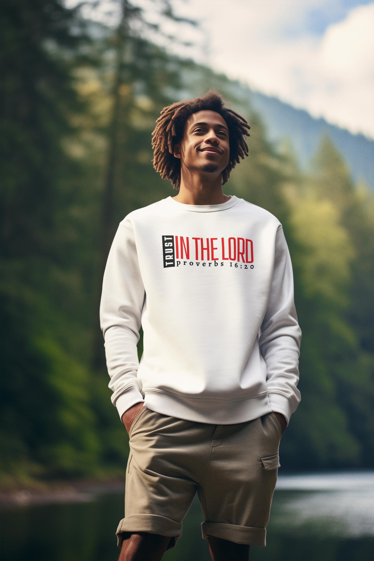 Trust in the Lord Sweatshirt | Christian Faith Tee | Inspirational Religious Apparel